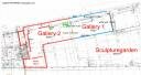 Galerieplan / Achtung neue Galeriefläche 600m²